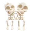 Skeletpar Hyldefigurer - 3D-Printet – Valgfri Farve - Billede 2