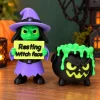 Sur Heks med Skilt "Resting Witch Face" 3D-Printet Figur - 10,5 cm