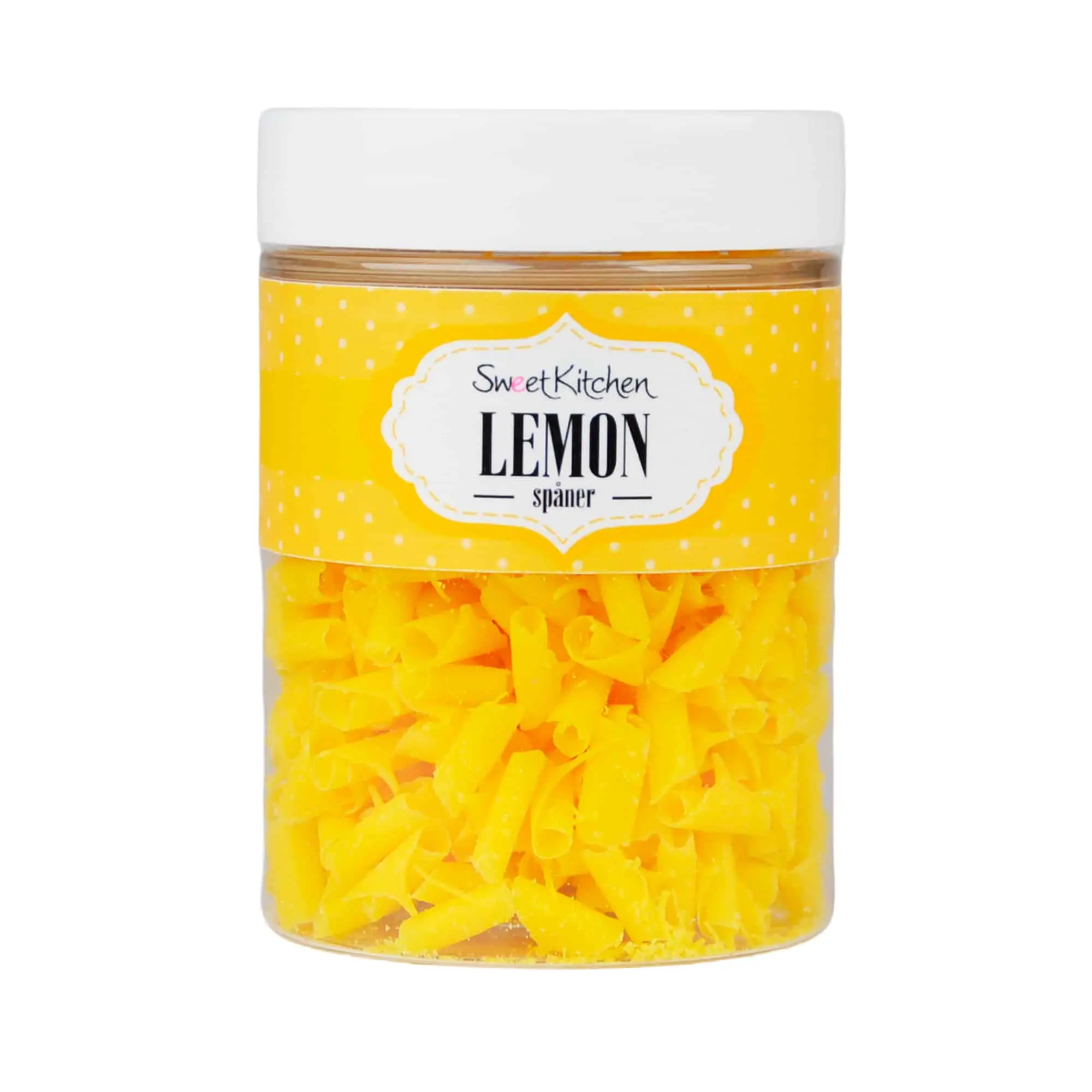 Lemon Chokoladespåner 30g - SweetKitchen